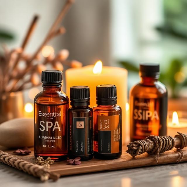 Naturalne olejki spa