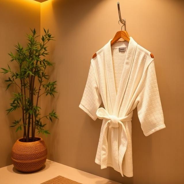 Szlafrok w strefie relaksu