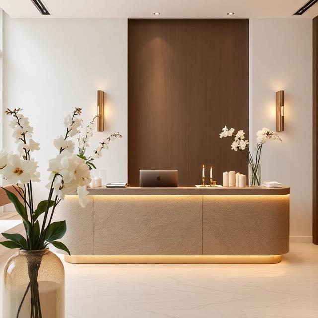 Recepcja studia masażu 7daro