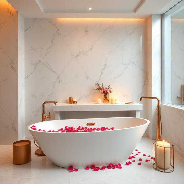 Luksusowa łazienka spa